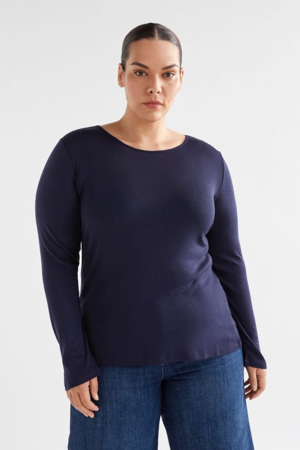 A1081-F-Merino-Long-Sleeve-Top-BRIGHT-NAVY-3